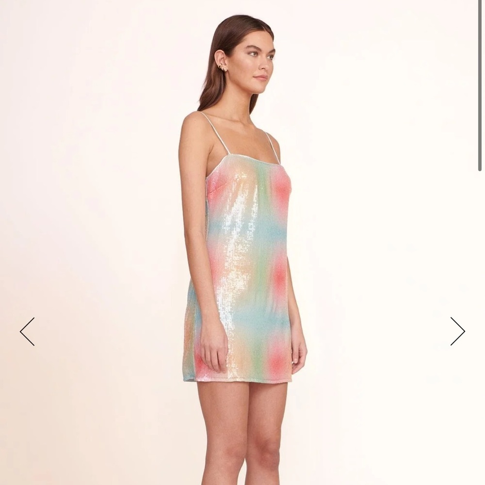 STAUD SEQUIN MINI DRESS Never been worn really cute